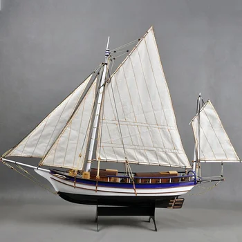1: 30 Модел на кораба SPRAY BOSTON Ръчно изработени от масивно дърво, Имитирующая класически модел на парусника, Комплект за монтаж, Подарък за събиране на играчки 