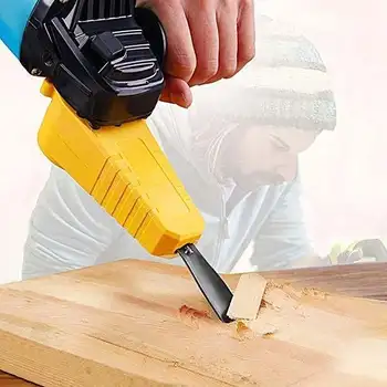 1 КОМПЛЕКТ електрически длета за дърворезба Заменя ъглова машина за шлифоване на дървообработващи инструменти с силово длето