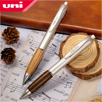 1 Японската Гел Химикалка UNI UMN-515 Retro Signature Pen Дъбова на Писалка Притежател Натискайте Гелевой Дръжка За писане Гладка 0,5 мм Офис на Обучението Дръжка за подпис