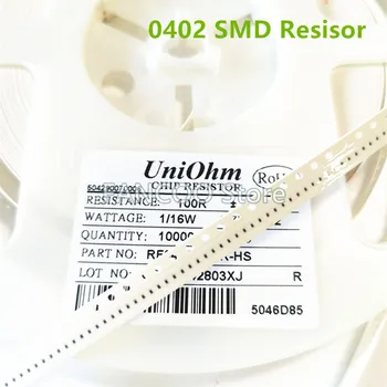 1reel 0402 1% SMD резистор 10K-100K 10K 10.2 K 10.5 K 10.7 K 11K 11.3 K 11.5 K 11.8 K 12K 12.1 K 12.4 K 12.7 K 13K 13.3 K 13.7 K 14К 14.3 K