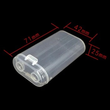 1бр Водоустойчив батерия 18650 Пластмасова кутия за съхранение на Акумулаторна батерия захранващ Блок Пластмасови калъфи Здрав калъф за притежателя на батерии 18650