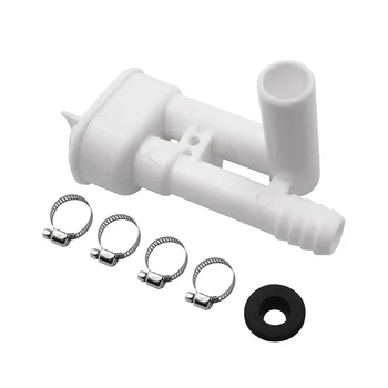 385316906 Комплект клапани за тоалетна с вакуум ключ без ръчен дозатор за тоалетна Dometic, vacuumflush, Travel