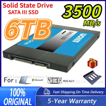 3ШТ SSD Sata3 4 TB Твърд Диск 2.5 инча 2 TB 1 tb 560 mb/с Високоскоростен Твърд Диск Вътрешни Твърди Дискове За Преносими компютри Бърза Доставка