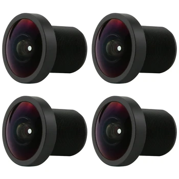 4-кратна смяна на обектива на камерата 170-градусов широкоъгълен обектив за камери Gopro Hero 1 2 3 SJ4000