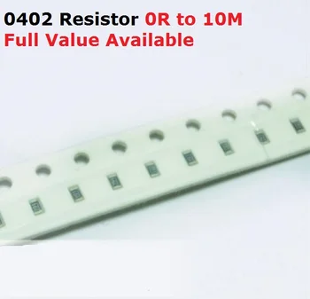 500 бр./лот SMD Чип 0402 Резистор 470R/510R/560R/620R/680R 5% Съпротива 470/510/560/620/680/Ома Резистори K Безплатна Доставка