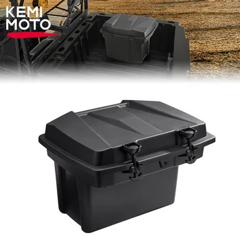 KEMIMOTO Обновен Кутия За съхранение легла, Водоустойчив Голяма банка, която е Съвместима с Can-am Defender Max HD5 HD8 HD9 HD10 Commander 2021 +