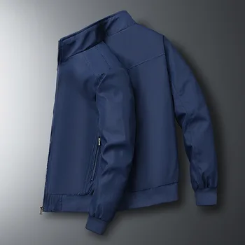 MRMT 2023 Напълно ново мъжко яке с висока яка, бизнес и ежедневни яке, яке с цип, модел якета за мъже