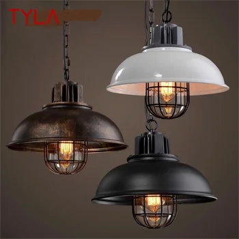 · Окачен лампа TYLA в стил ретро, класически led осветителни тела в стил loft, декоративни растения за дома хол, трапезария