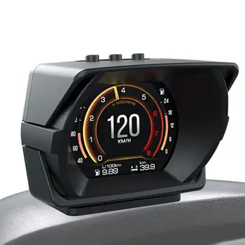Автомобил Скоростомер HUD Авто HUD Дисплей на Цифрови GPS за измерване на Скоростта на Цифрови GPS за измерване на Скоростта, С Аларма за Превишаване на Скоростта Аларма за Температура на водата