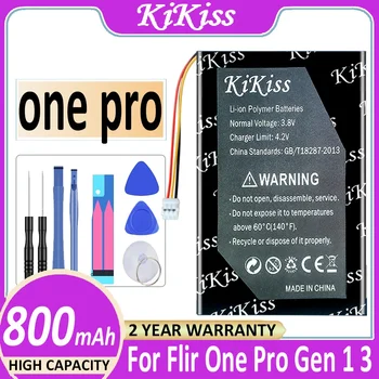 Батерия KiKiss 800 mah за тепловизионной камери Flir One Pro Gen 1 3 Bateria