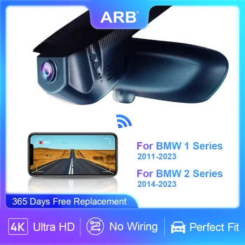 Видеорекордер за BMW серия 1 (F40 F20 F21) 2 серии (G42 F22 F23), ARB 4K 2160P Автомобилен видеорекордер OEM тип с връзката Wi-Fi