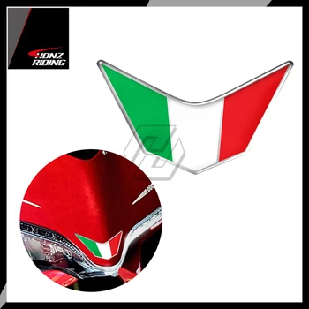 За Ducati Стикер 959 969 1199 1299 PANIGALE S V4 R СУПЕРСПОРТ Етикети 3D Преден Обтекател Мотоциклет Италия Етикети