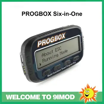 За SKYRC PROGBOX 6-в-1 Многофункционално Интелигентен Програмен блок За Радиоуправляемой модел ESC Серво Тестер КВ/об/мин Монитор Батерия