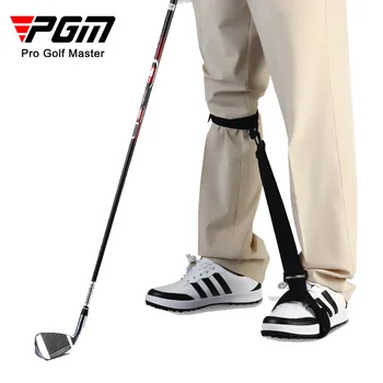 Колан за корекция на позата на краката за голф PGM, тренировъчен колан за голф Adis, каишка за краката, за начинаещи, наръчник за голф JZQ007