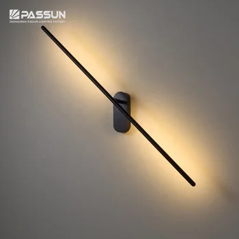 Модерни линейни стенни лампи вътрешна декоративна led стенни лампа