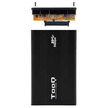 На външния корпус на Tooq за 2,5-инчов твърд диск SATA Caddy HDD SSD TQE-2524B
