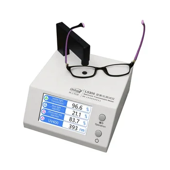 Настройка на Linshang LS108 портативен измерител на яркостта на blue-ray тестер слънчеви очила UV-многофункционален тестер
