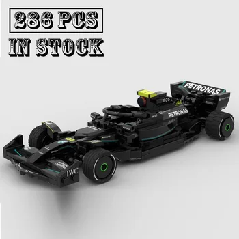 Нов Testarossa MOC-140384 F1 W14 Team Stake Formula 1 Модел на Състезателен Автомобил Buiding Kit Създателите Block Bricks Детски Играчки, Подаръци За Рожден Ден