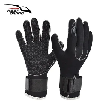 Нови 3 мм неопренови ръкавици за гмуркане за възрастни, черни нескользящие топли ръкавици за подводен риболов, риболов, плуване, гмуркане с шнорхел, сърф.