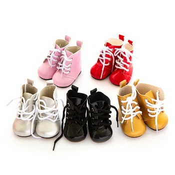 Нови обувки 5 стилове за 43-сантиметровой кукли, най-добрият подарък за децата на рожден ден (продават само обувки)