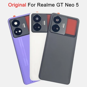 Оригиналната Делото За Realme GT Neo 5 RMX3706/GT3 Ремонт на Стъклото на Задната Врата на Отделението Отделение + Стъкло на Обектива на Камерата