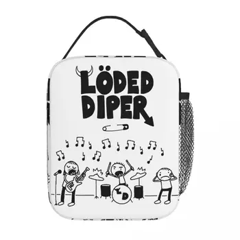 Продукт рок-група Diper с музикален пълнеж, изолиран обяд-пакет за експлоатация, чанта за съхранение на продукти, Фланец термохолодильник, обяд кутии