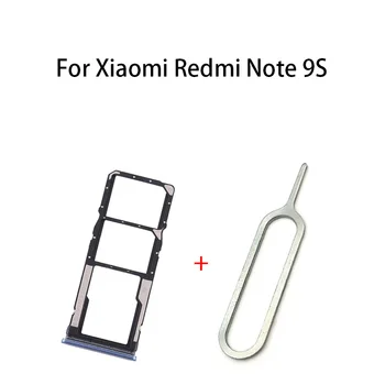 Тава за SIM-карти на Alevtina + тава за карти Micro SD за Xiaomi Redmi Note 9S