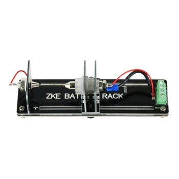 Удобна и стабилна стойка за тестване на капацитета на батерията E56B идеален за притежателя на тласък на батерии 21700,26650,18650, AA, AAA